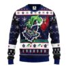 Toronto Maple Leafs Grinch Ugly Christmas Sweater, NHL Christmas Sweater