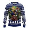 Toronto Maple Leafs Groot Hug Ugly Christmas Sweater, NHL Christmas Sweater