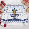 Toronto Maple Leafs NHL Grinch Ugly Christmas Sweater, NHL Christmas Sweater