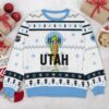 Utah Hockey Club NHL Grinch Ugly Christmas Sweater, NHL Christmas Sweater