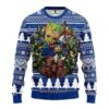 Vancouver Canucks Groot Hug Ugly Christmas Sweater, NHL Christmas Sweater