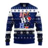 Vancouver Canucks Hohoho Ugly Christmas Sweater, NHL Christmas Sweater