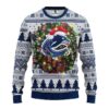 Vancouver Canucks Santa Hat Ugly Christmas Sweater, NHL Christmas Sweater
