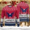 Washington Capitals Big Logo Ugly Christmas Sweater, NHL Christmas Sweater