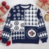 Winnipeg Jets NHL Ugly Christmas Sweater, NHL Christmas Sweater