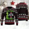 Bacardi Grinch Will Drink Everywhere Ugly Sweater, Grinch Holiday Sweater
