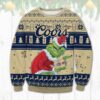 Coors Banquet Grinch Stolen Ugly Sweater, Grinch Holiday Sweater