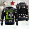 Coors Banquet Grinch Will Drink Everywhere Ugly Sweater, Grinch Holiday Sweater