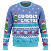 Cuddly as a Cactus Grinch Ugly Christmas Sweater, Grinch Holiday Sweater