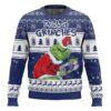 Drink Up Grinches Stolen Pabst Blue Ribbon Ugly Sweater, Grinch Holiday Sweater