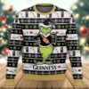 Grinch Guinness Ugly Christmas Sweater, Grinch Holiday Sweater