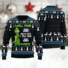 Grinch I Will Drink Bud Light Everywhere Ugly Christmas Sweater, Grinch Holiday Sweater