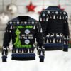 Grinch I Will Drink Busch Light Everywhere Ugly Christmas Sweater, Grinch Holiday Sweater