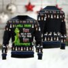 Grinch I Will Drink Coors Banquet Everywhere Ugly Christmas Sweater, Grinch Holiday Sweater