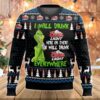Grinch I Will Drink Coors Light Everywhere Ugly Christmas Sweater, Grinch Holiday Sweater