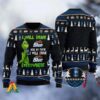 Grinch I Will Drink Labatt Blue Everywhere Ugly Christmas Sweater, Grinch Holiday Sweater