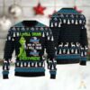 Grinch I Will Drink Natural Light Everywhere Ugly Sweater, Grinch Holiday Sweater