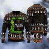 Grinch I Will Drink Tito’s Everywhere Ugly Sweater, Grinch Holiday Sweater