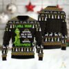 Grinch I Will Drink Twisted Tea Everywhere Ugly Christmas Sweater, Grinch Holiday Sweater