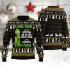 Grinch I Will Drink Twisted Tea Everywhere Ugly Sweater, Grinch Holiday Sweater