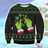 Grinch Mistlestoned Ugly Sweater, Grinch Holiday Sweater