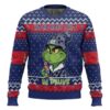 Ho Ho Holy Sh!t Im Drunk Pabst Blue Ribbon Grinch Ugly Sweater, Grinch Holiday Sweater