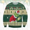 Jameson Grinch Ugly Christmas Sweater, Grinch Holiday Sweater