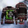 Lone Star Grinch Will Drink Everywhere Ugly Sweater, Grinch Holiday Sweater
