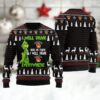 Malibu Grinch Will Drink Everywhere Ugly Sweater, Grinch Holiday Sweater