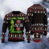 Olde English Grinch Will Drink Everywhere Ugly Sweater, Grinch Holiday Sweater