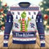 Pabst Blue Ribbon The Grinch Ugly Sweater, Grinch Holiday Sweater