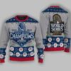 2024 LA Dodgers World Series Champions Ugly Christmas Sweater, MLB Chritsmas Sweater