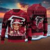 Atlanta Falcons Christmas Donald Trump Ugly Christmas Sweater, NFL Chritsmas Sweater