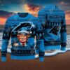 Carolina Panthers Christmas Donald Trump Ugly Christmas Sweater, NFL Chritsmas Sweater