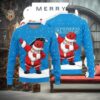 Christmas Sweater Carolina Panthers Dab Santa Ugly Christmas Sweater, NFL Chritsmas Sweater