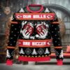 Kansas City Chiefs Ball Ugly Christmas Sweater, NFL Chritsmas Sweater