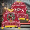 Kansas City Chiefs x Grinch NFL Dr. Seuss How the Grinch Stole Christmas with Super Bowl Trophy Ugly Christmas Sweater, NFL Chritsmas Sweater