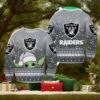 Las Vegas Raiders Christmas Baby Yoda Ugly Christmas Sweater, NFL Chritsmas Sweater