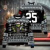 Las Vegas Raiders x Grinch Christmas Dr. Seuss How the Grinch Stole Christmas with Super Bowl Trophy Custom Ugly Christmas Sweater, NFL Chritsmas Sweater