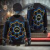 Los Angeles Chargers NFL Mandala Logo Knitted Christmas Sweater AOP Holiday, NFL Chritsmas Sweater