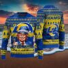 Los Angeles Rams Christmas Donald Trump Ugly Christmas Sweater, NFL Chritsmas Sweater