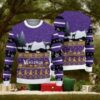 Minnesota Vikings Christmas Reindeers Pattern Knitted Ugly Christmas Sweater, NFL Chritsmas Sweater