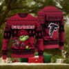 NFL Atlanta Falcons The Grinch Ugly Christmas Sweater, NFL Chritsmas Sweater