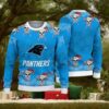 NFL Carolina Panthers Christmas Skull Sport Ugly Christmas Sweater, NFL Chritsmas Sweater