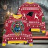 NFL Carolina Panthers x Grinch Dr. Seuss How the Grinch Stole Christmas with Super Bowl Trophy Ugly Christmas Sweater, NFL Chritsmas Sweater