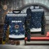 NFL Chicago Bears Poinsettia Ugly Christmas Sweater, NFL Chritsmas Sweater