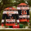 NFL Cincinnati Bengals Cute Mascot Custom Ugly Christmas Sweater, NFL Chritsmas Sweater