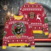 NFL Cleveland Browns x Grinch Dr. Seuss How the Grinch Stole Christmas with Super Bowl Trophy Ugly Christmas Sweater, NFL Chritsmas Sweater