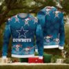 NFL Dallas Cowboys Christmas Skull Sport Christmas Ugly Sweater, NFL Chritsmas Sweater
