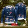 NFL Houston Texans Christmas Skull Sport Ugly Christmas Sweater, NFL Chritsmas Sweater